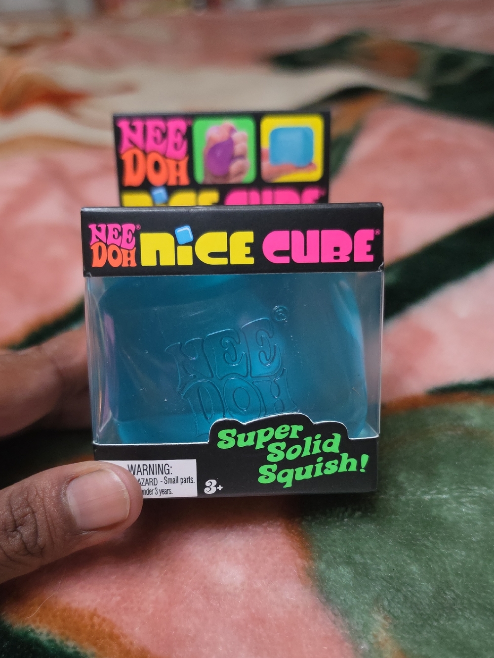 Nice Cube Blue - Super Solid Squish Toy